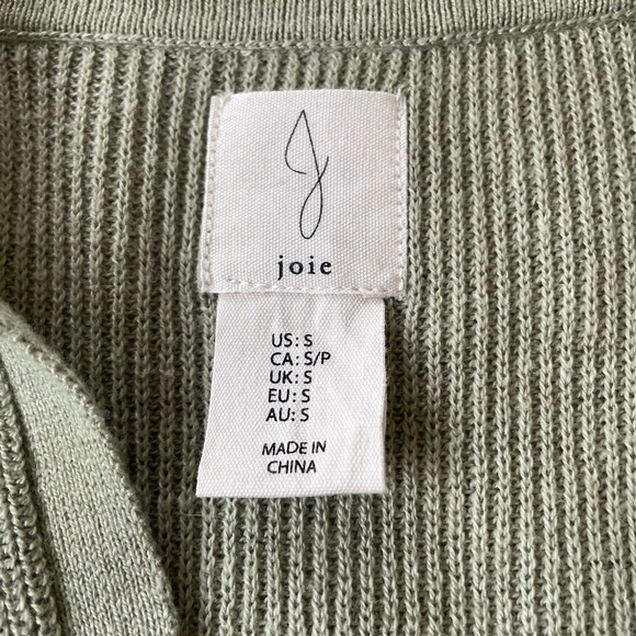 Joie Green Sweater Vest - Picture 3 of 3